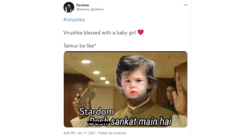 Virushka Baby Girl memes
