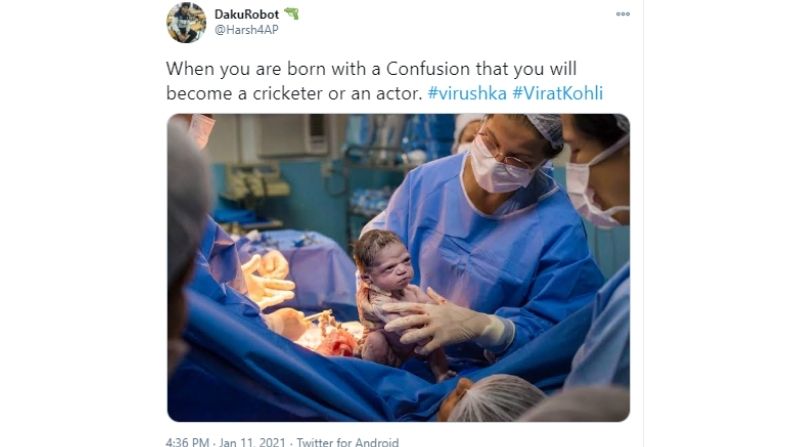 Virushka Baby Girl memes