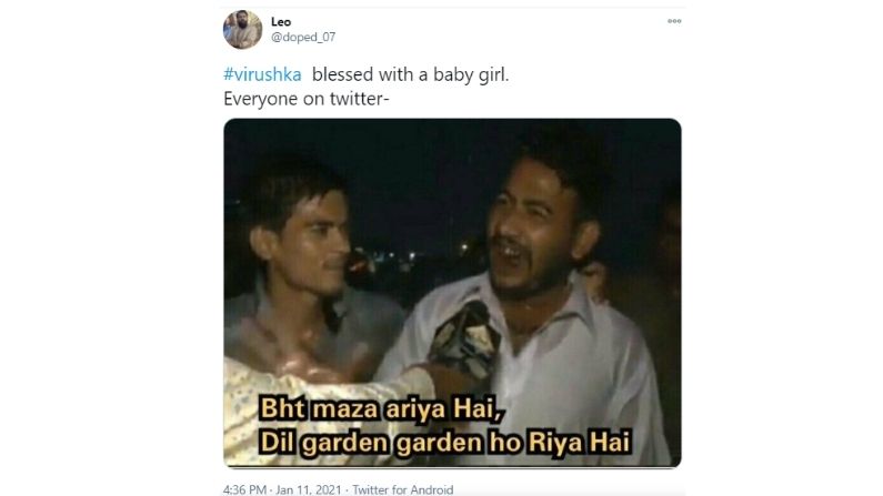 Virushka Baby Girl memes