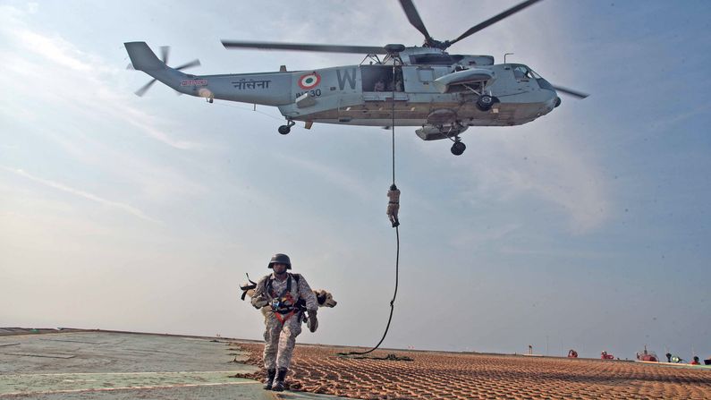 Country's largest naval exercise: 'SEA VIGIL 21' completed, Navy demonstrates strength