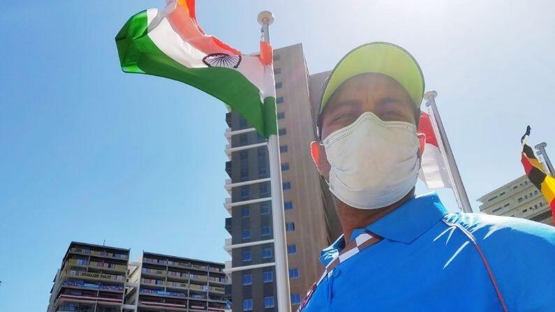 ઓલિંમ્પિક વિલેજમાં ભારતીય જૂથના રોકાણના સ્થળની એક ઝલક આ તસવીરમાં જોવા મળી રહી છે. આ તસ્વીરને શૂટર સંજીવ રાજપૂત એ ક્લિક કરી હતી.