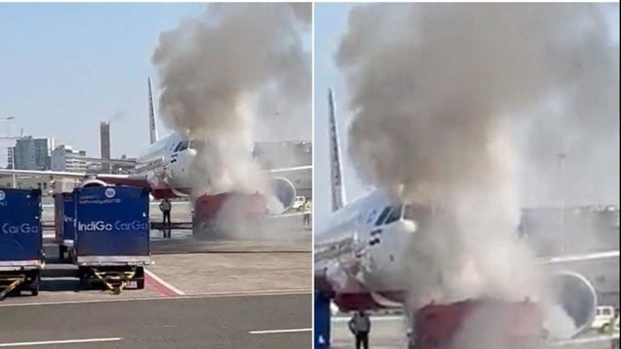 Fire incident at Mumbai airport