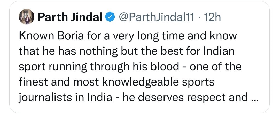"He should be honored" - Partha Jindal supports journalist on Saha and Boria Majumdar controversy