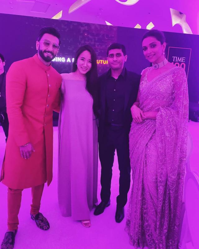 Deepika Padukone & Ranveer Singh At Dubai Viral Image