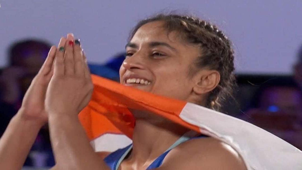 Wrestling Vinesh Phogat એ લગાવી ગોલ્ડન હેટ્રીક, રેસલીંગમાં ભારતને
