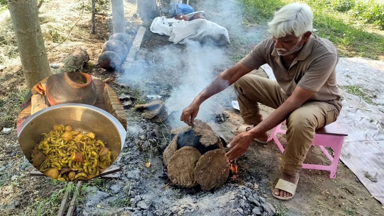 સુરતના ભાઠા ગામ ખાતે ઉષાબેનનું ઉંબાડિયું સુરતી લોકો માટે ખૂબ જ જાણીતું અને માનીતું થઈ ચૂક્યું છે ઉષાબેન પોતાના પરિવાર સાથે સ્પેશિયલ સુરતી પાપડીની ખેતી કરીને લોકો માટે પરિવાર સાથે પોતાના પાપડી ના ખેતરમાં બેસાડીને સુરતી ઉંબાડિયું વેચી રહ્યા છે આમ તો ઉંબાડિયું ફાફડા પાપડી કે વાલ પાપડીનું બનતું હોય છે પરંતુ ભાઠા ગામના ઉષાબેન સ્પેશિયલ સુરતી પાપડીનું ત્રણ દાણાની ઉંબાડિયું બનાવે છે ઉષાબેનની ઉંબાડિયું સાથેની ચટણી પણ ખૂબ જ વખણાય છે. 11 જેટલી વિવિધ વસ્તુઓ નાખીને ટરોટ રાજા ચટણી ગ્રાહક મિત્રોને પીરસે છે ઉંબાડિયું માટે ઉષાબેન ને ત્યાં કોઈપણ પ્રકારનું સ્ટોરેજ કરતા નથી હંમેશા ઓર્ડર પ્રમાણે તાજુ અને ગરમ ગરમ ચટણી લોકોને પીરસીને પ્રેમથી ખવડાવે છે. 300 રૂપિયા કિલો મળે છે ઉષાબેન છેલ્લા દસ વર્ષથી વધુ સમયથી ઉંબાડિયું આવે છે